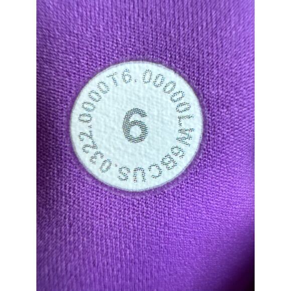 Lululemon Fast and Free High-Rise Crop 19" Moonlit Magenta Sz 6 - Picture 8 of 8